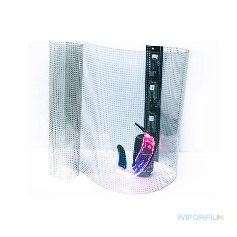P8 Flexible LED Transparent Film Screen