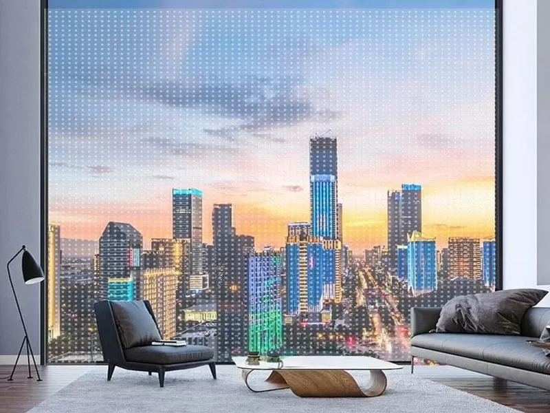 Ultra Transparency LED Film