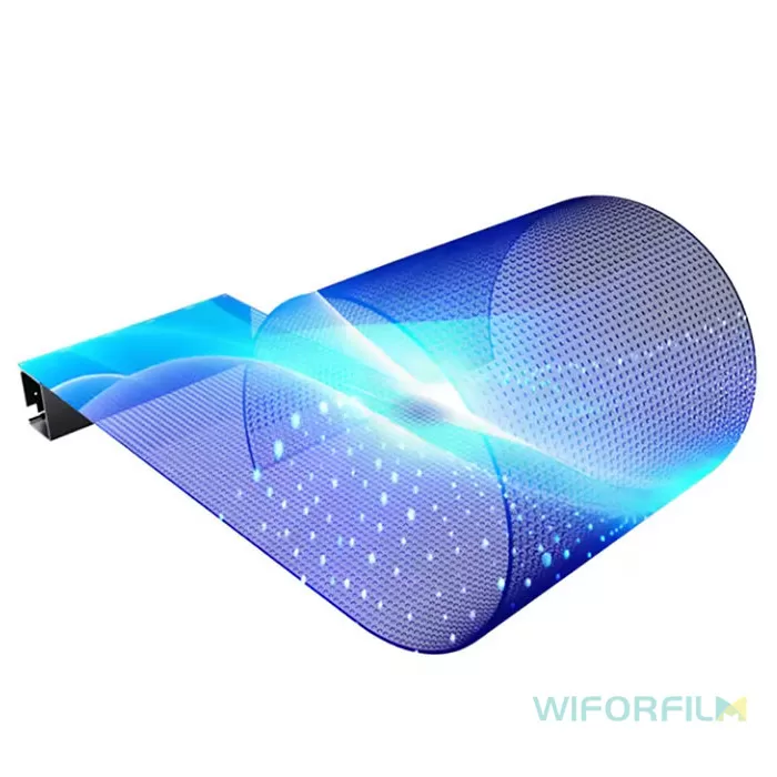 LED Film Screen for Glass